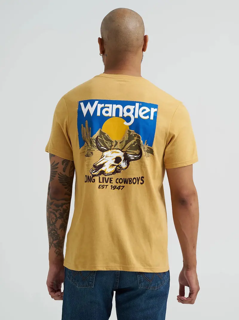 Men's Wrangler Back Graphic T-Shirt - 112365669 1