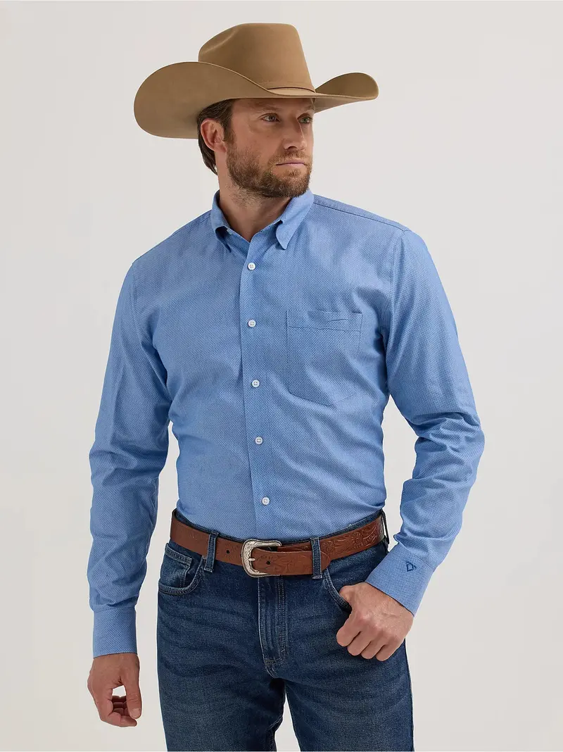 Men's Wrangler Cody Johnson One Pocket Button Down Shirt - 112357668 1