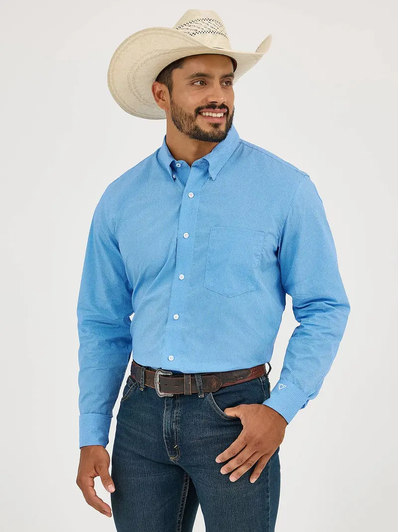 Men's Wrangler Cody Johnson One Pocket Button Down Shirt - 112359680 1