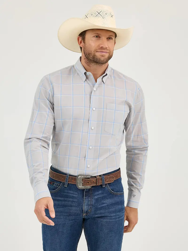 Men's Wrangler Cody Johnson One Pocket Button Down Shirt - 112365619 1