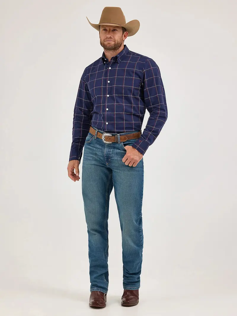 Men's Wrangler Cody Johnson One Pocket Button Down Shirt - 112369556 1