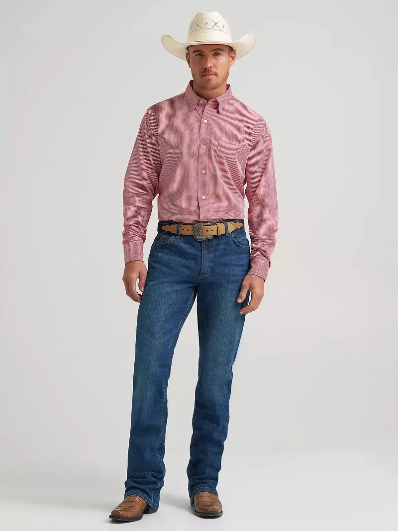 Men's Wrangler Cody Johnson One Pocket Button Down Shirt - 112374463 1