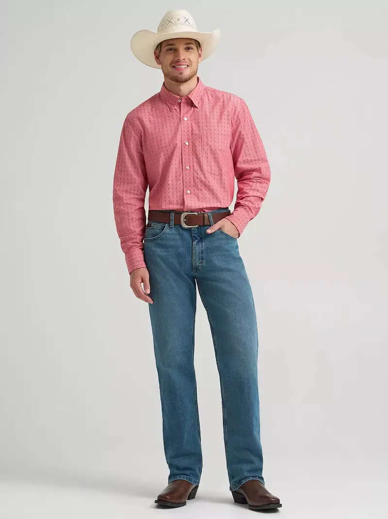 Men's Wrangler Cody Johnson One Pocket Button Down Shirt - 112374464 1