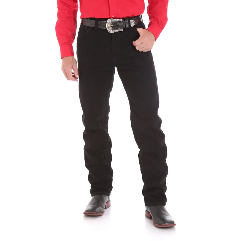 Men's Wrangler Cowboy Cut Original Fit-Shadow Black Wash 13Mwzwk 1