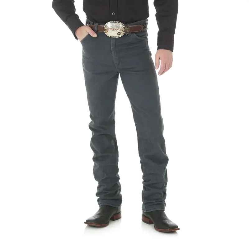 Men's Wrangler Cowboy Cut Slim Jean In Charcoal Gray - 936Chg - Final Sale 1
