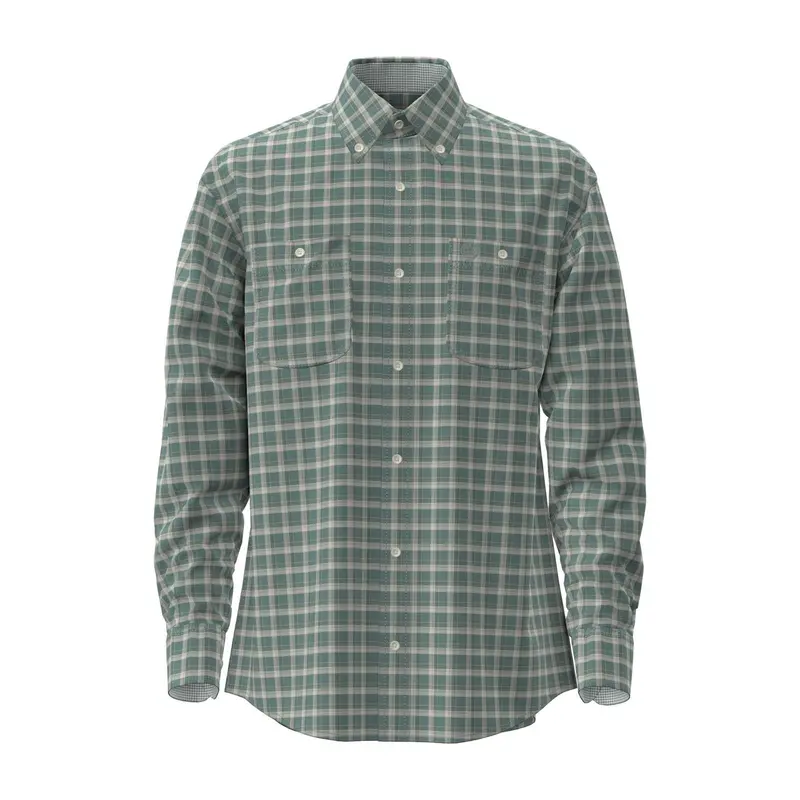 Men's Wrangler® George Strait Collection Two Pocket Long Sleeve Shirt - 112360000 1