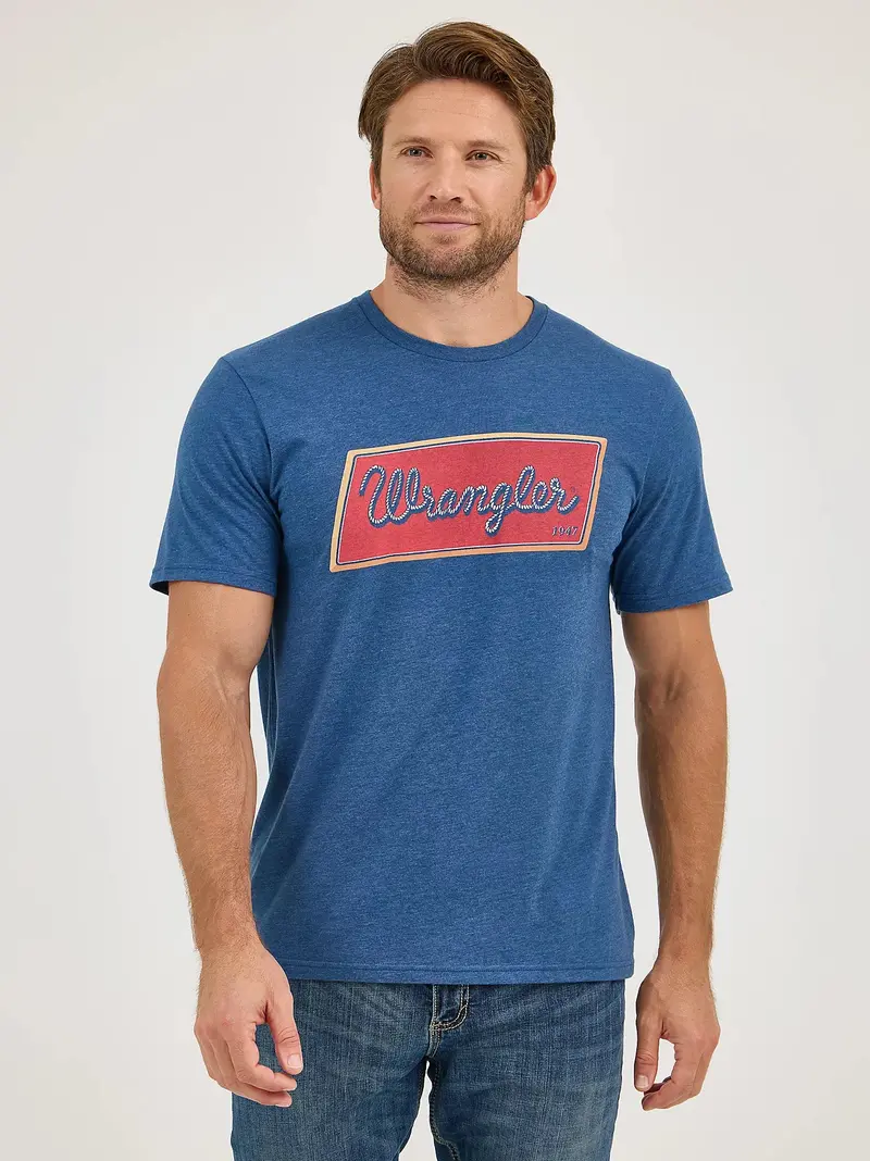 Men's Wrangler Rope Emblem Graphic T-Shirt - 112358735 1