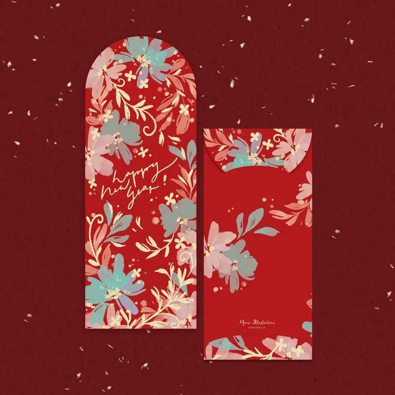 Meow Illustration - Envelopes - Chinese New Year 1