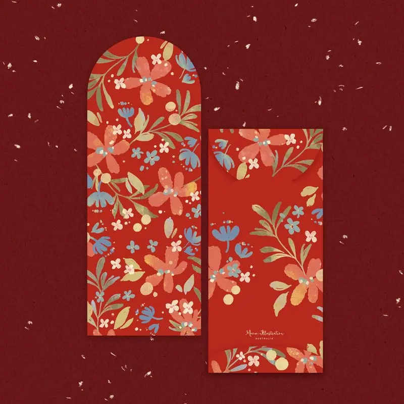 Meow Illustration - Envelopes - Golden Summer 1