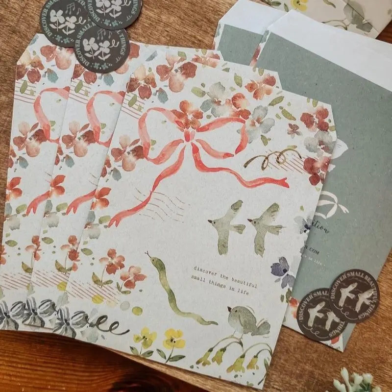 Meow Illustration - Envelopes - Rainbow Friends Garden 1