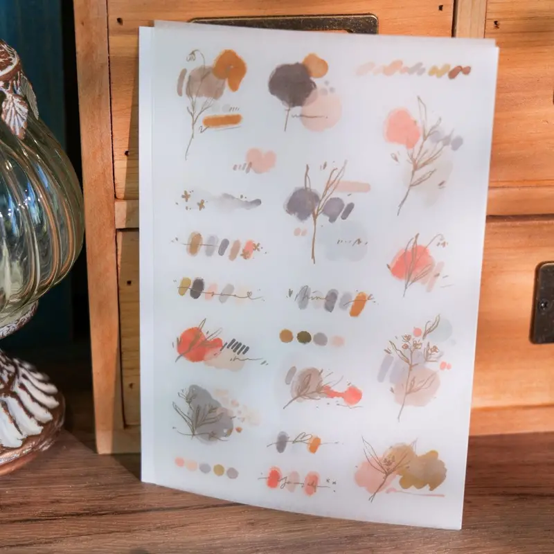 Meow Illustration - Planner Sticker - Rosewood 2