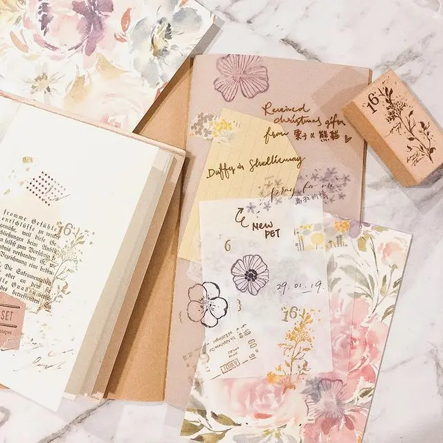 Meow Illustration - Stamp - 16 Lovely Yarrow 1