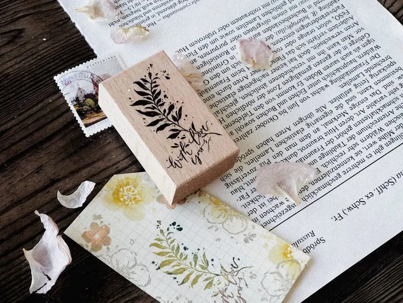 Meow Illustration - Stamp - With Love Yours 1