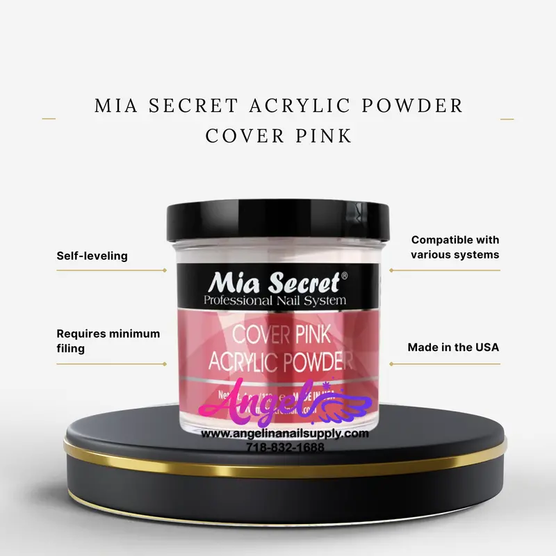 Mia Secret Acrylic Powder Cover Pink 4Oz 1