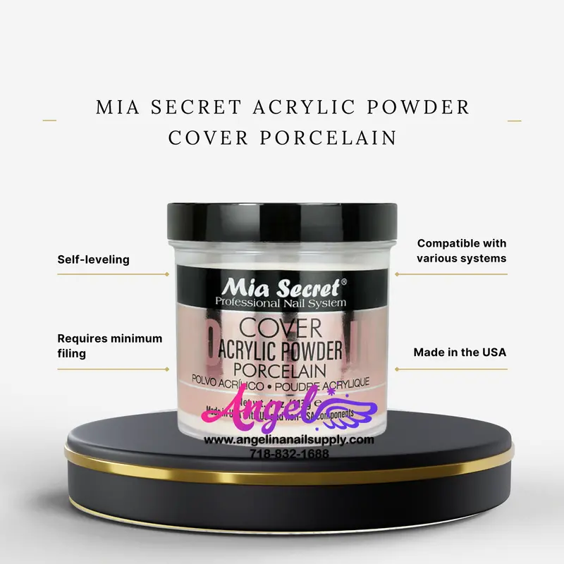 Mia Secret Acrylic Powder Cover Porcelain 4Oz 1