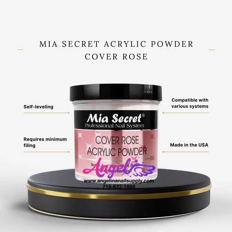 Mia Secret Acrylic Powder Cover Rose 4Oz 1