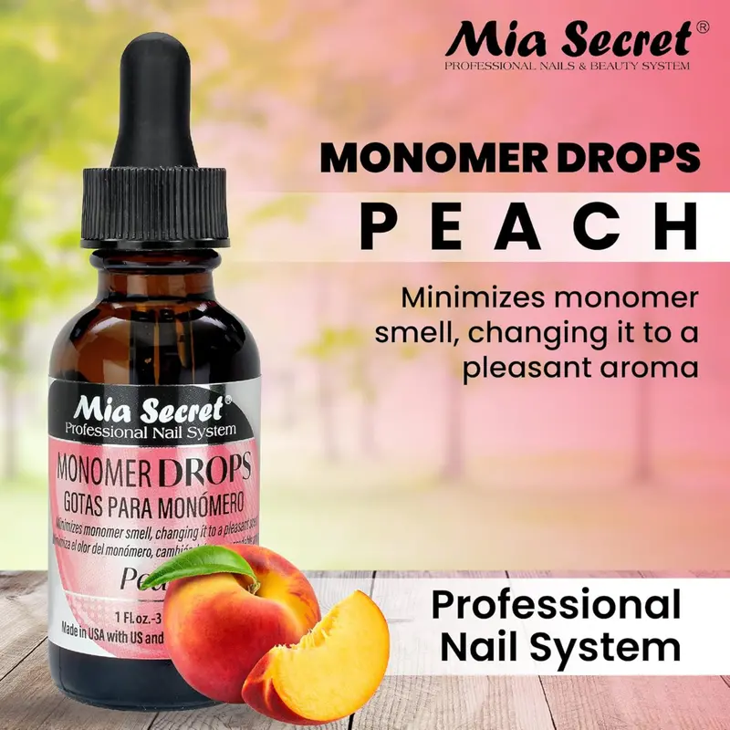Mia Secret Peach Monomer Drops 1