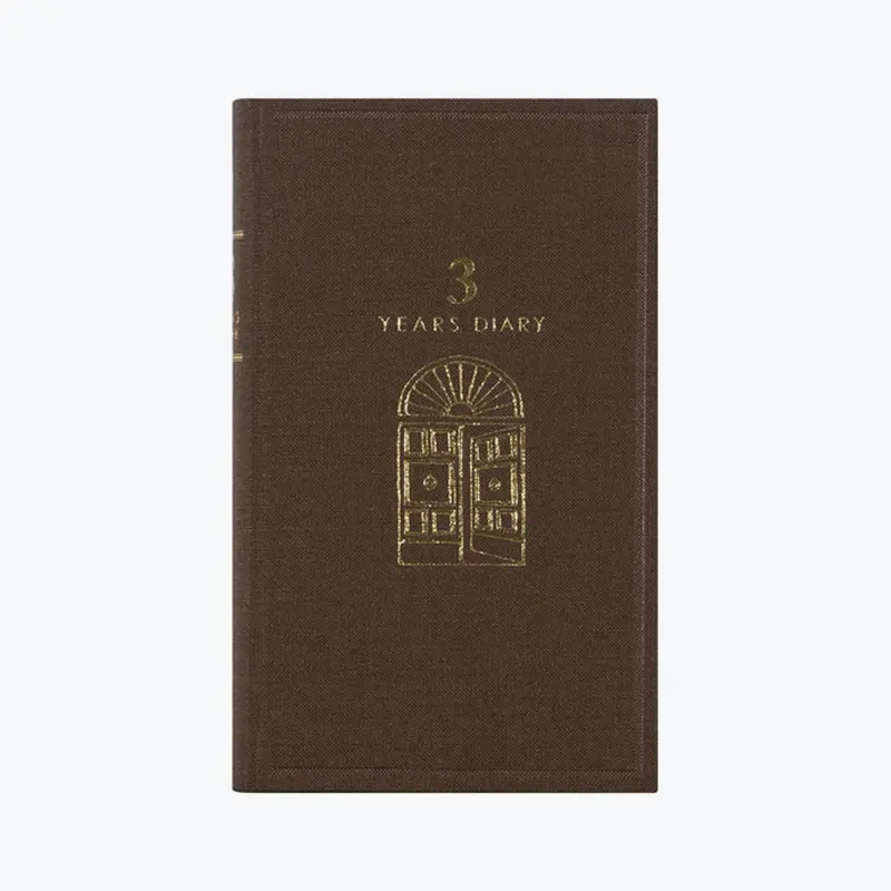 Midori - Daily Journal - 3 Years - Brown 2