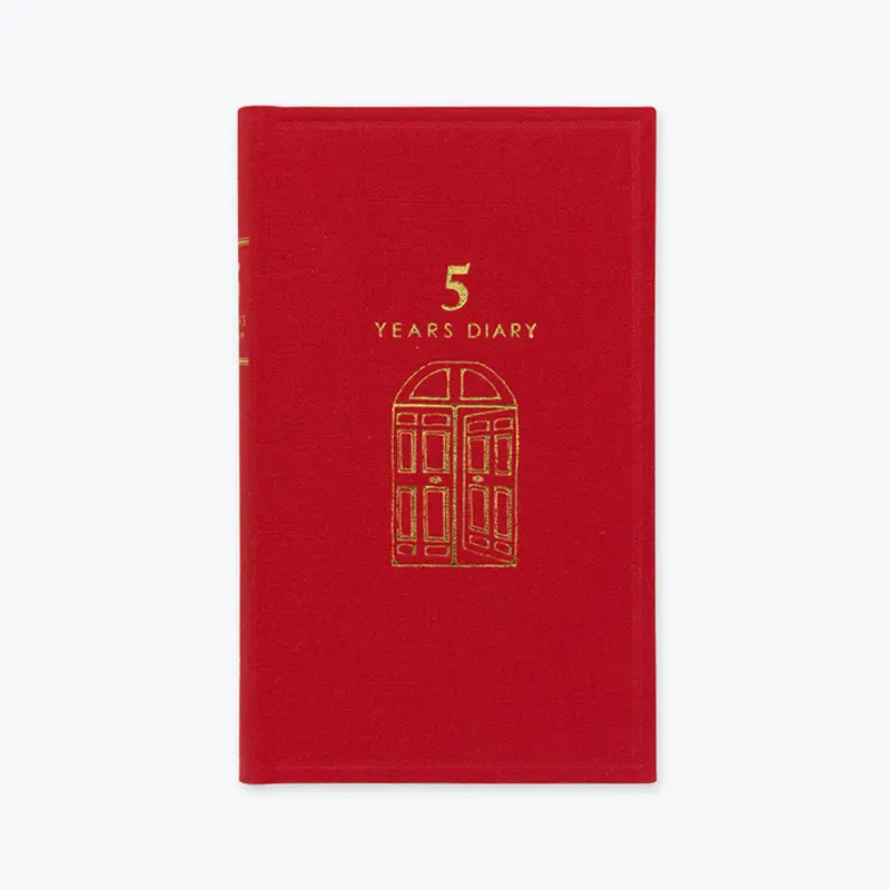 Midori - Daily Journal - 5 Years - Red 2
