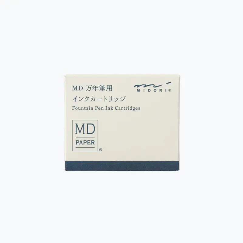 Midori - Fountain Pen Ink - Cartridges - Blue-Black 1