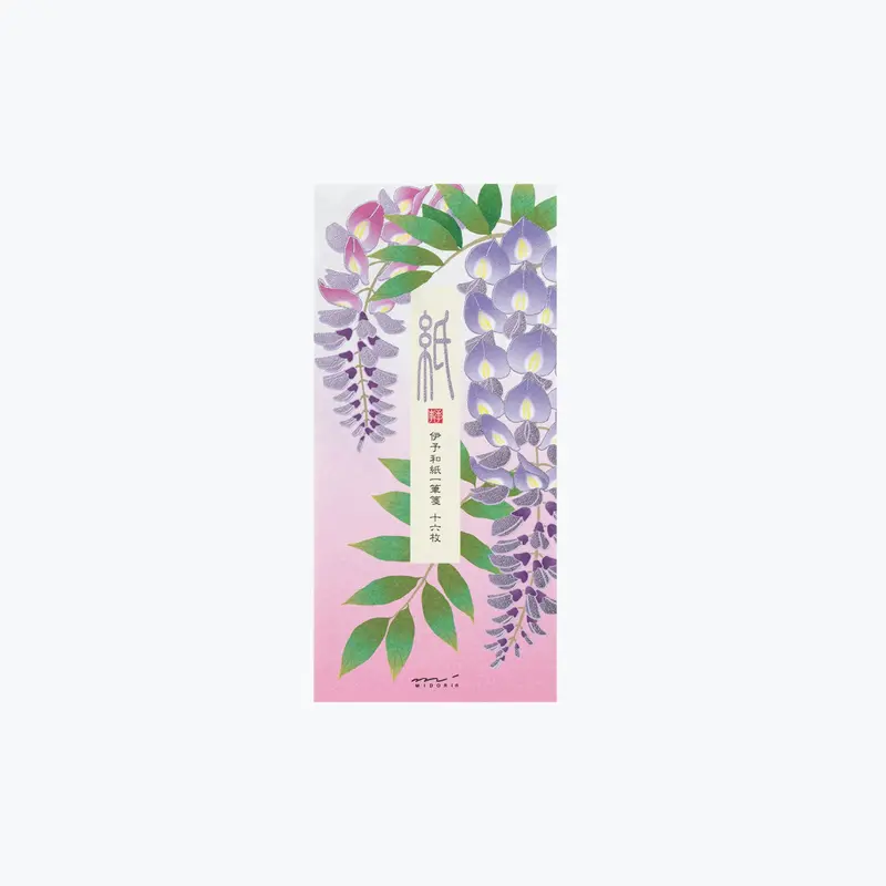 Midori - Letter Pad - Kami - Wisteria 1