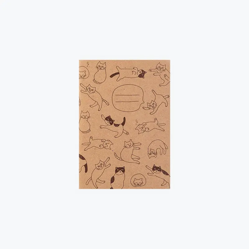 Midori - Notebook - Cat Pattern - A6 <Outgoing> 1