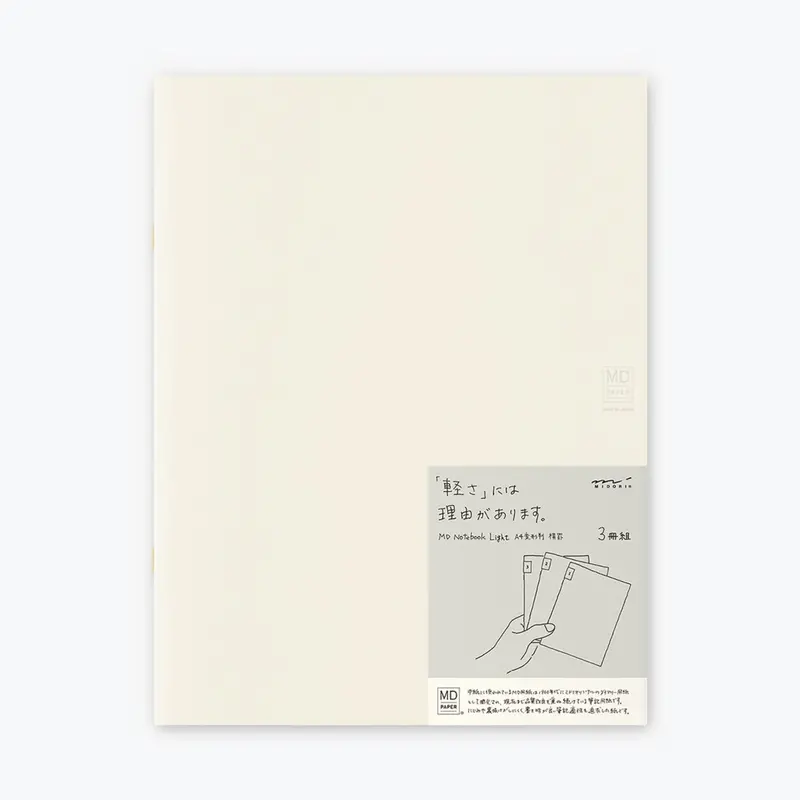 Midori - Notebook - Md Paper - Light - A4 - Lined 1