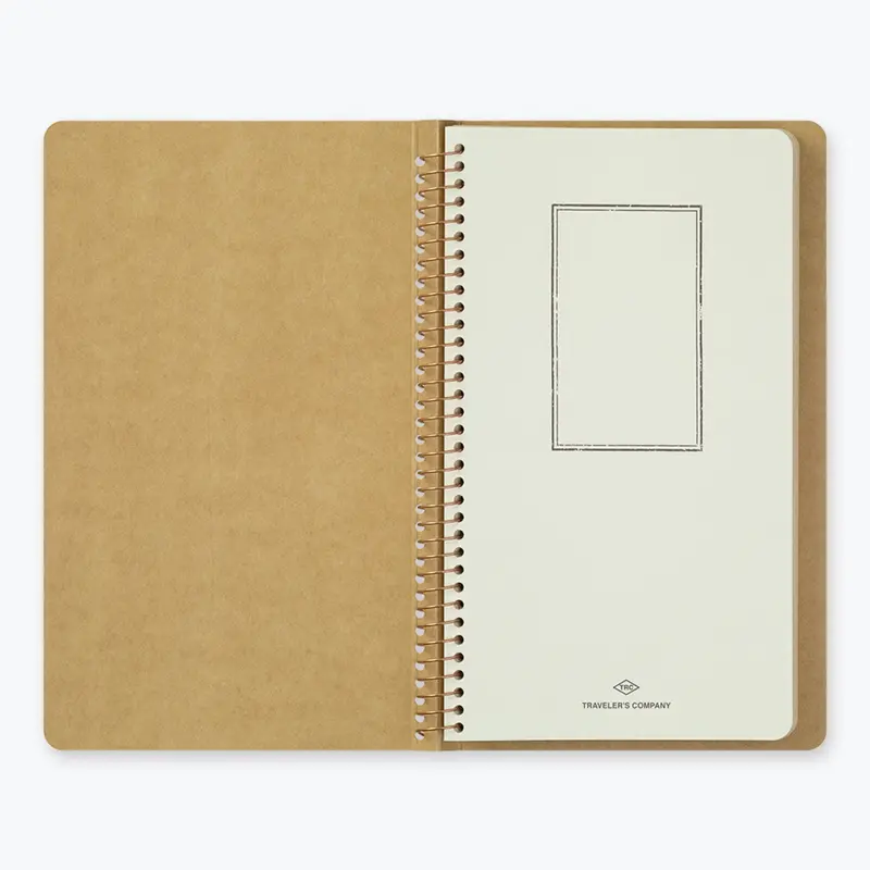 Midori - Notebook - Spiral Ring - A5 Slim - Dw Kraft Paper 2