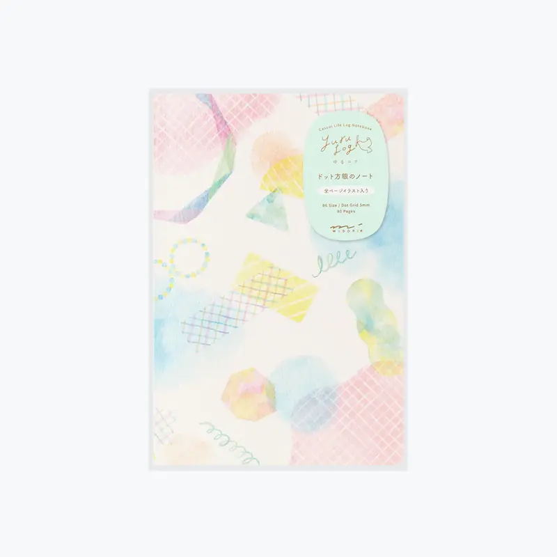 Midori - Notebook - Yuru Log - B6 - Watercolour 1