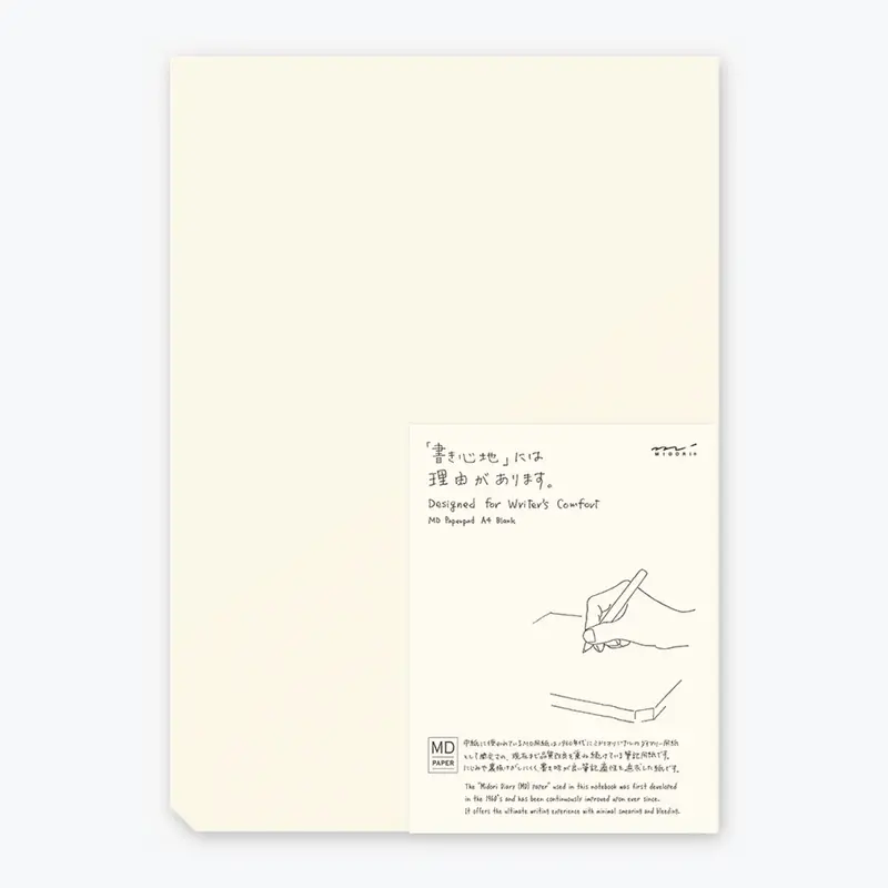 Midori - Notepad - Md Paper - A4 - Blank 1