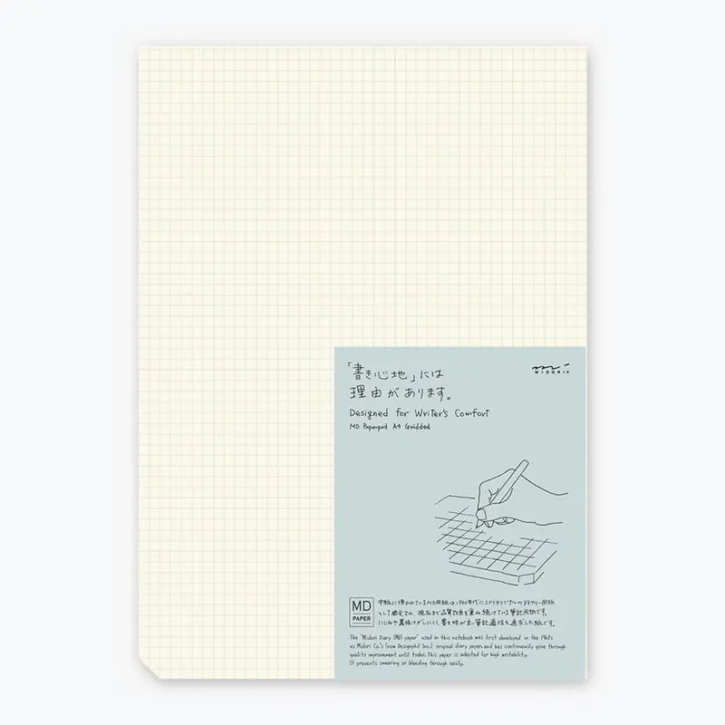 Midori - Notepad - Md Paper - A4 - Grid 1