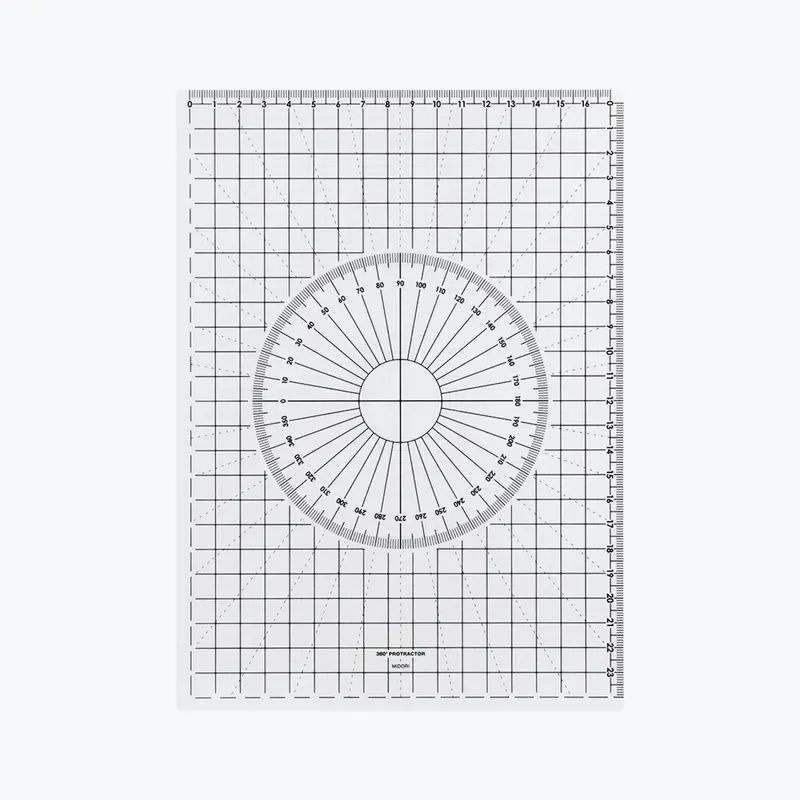 Midori - Pencil Board - B5 - Protractor <Outgoing> 1