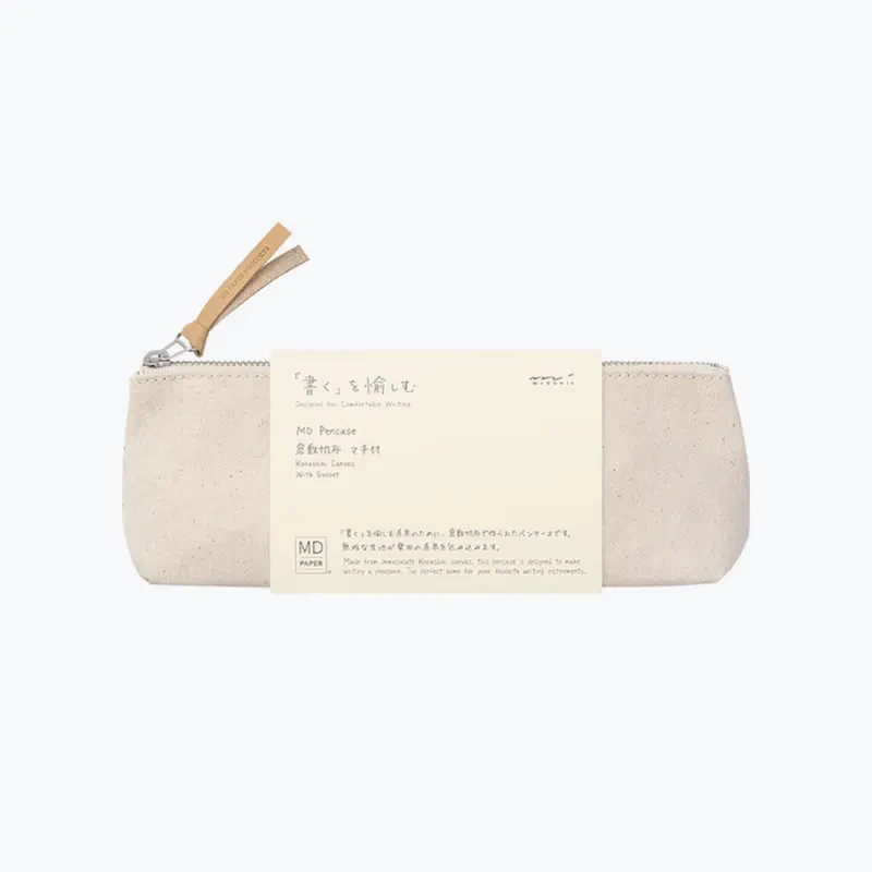 Midori - Pencil Case - Kurashiki Canvas - Gusset <Outgoing> 1