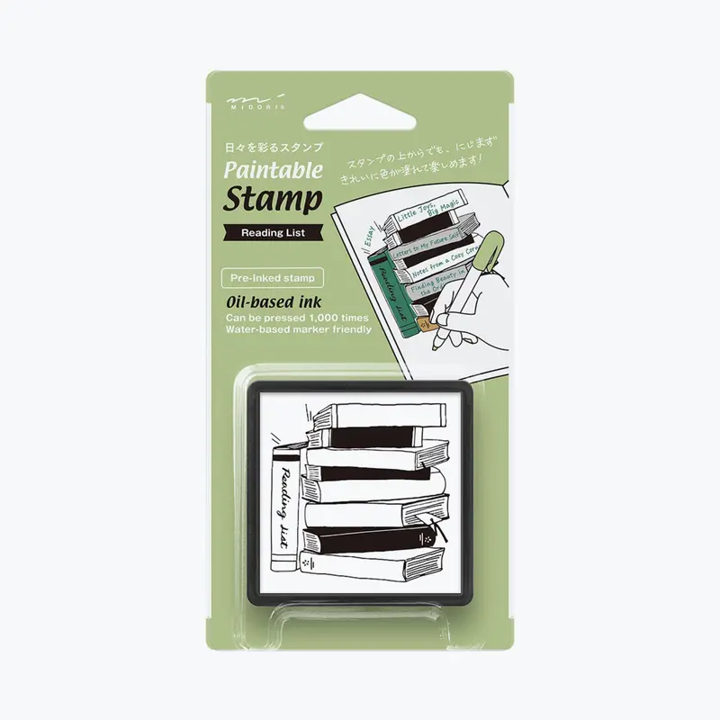 Midori - Stamp - Self-Inking - Reading List 1