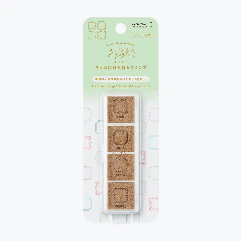 Midori - Stamp - Yuru Log - Pre-Inked - Frame 1