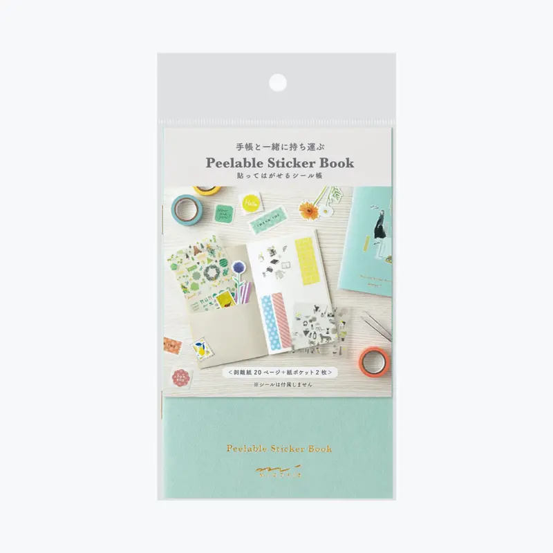 Midori - Sticker Book - Light Blue 1