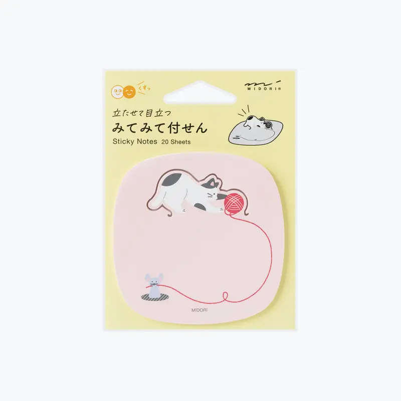 Midori - Sticky Notes - Pop-Up - Cat 1