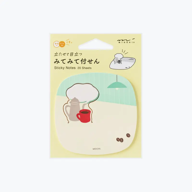 Midori - Sticky Notes - Pop-Up - Coffee 1