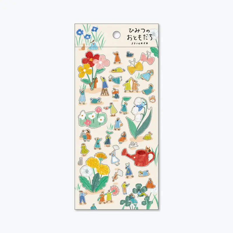 Mind Wave - Planner Sticker - Secret Friend - Flower Picking 1