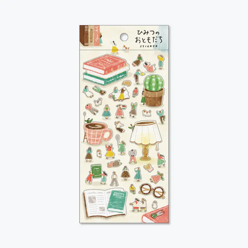 Mind Wave - Planner Sticker - Secret Friend - Reading 1