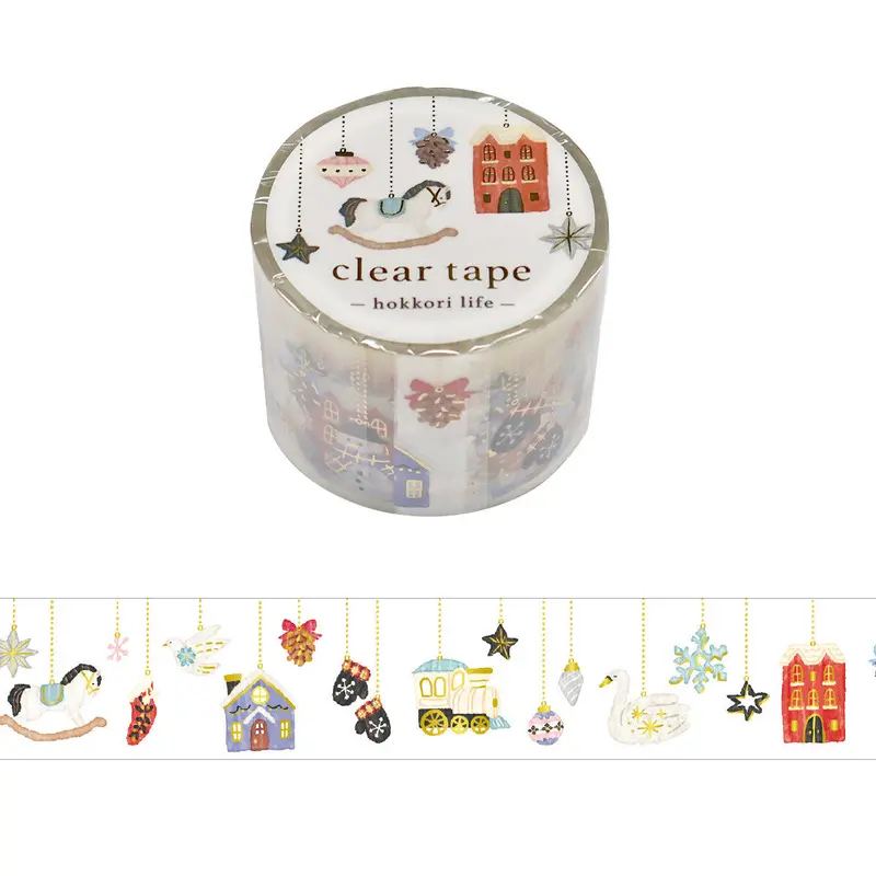 Mind Wave - Washi Tape - Hokkori Life - Ornament (Matte Pet) 1