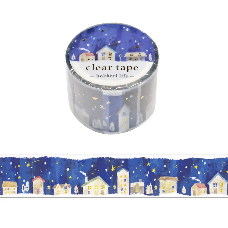 Mind Wave - Washi Tape - Hokkori Life - Yonomachi (Matte Pet) 1