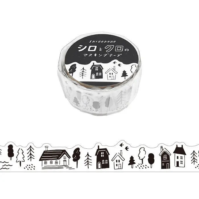 Mind Wave - Washi Tape - Houses (Die-Cut) 1