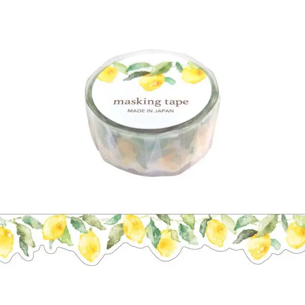 Mind Wave - Washi Tape - Lemon (Die-Cut) 1