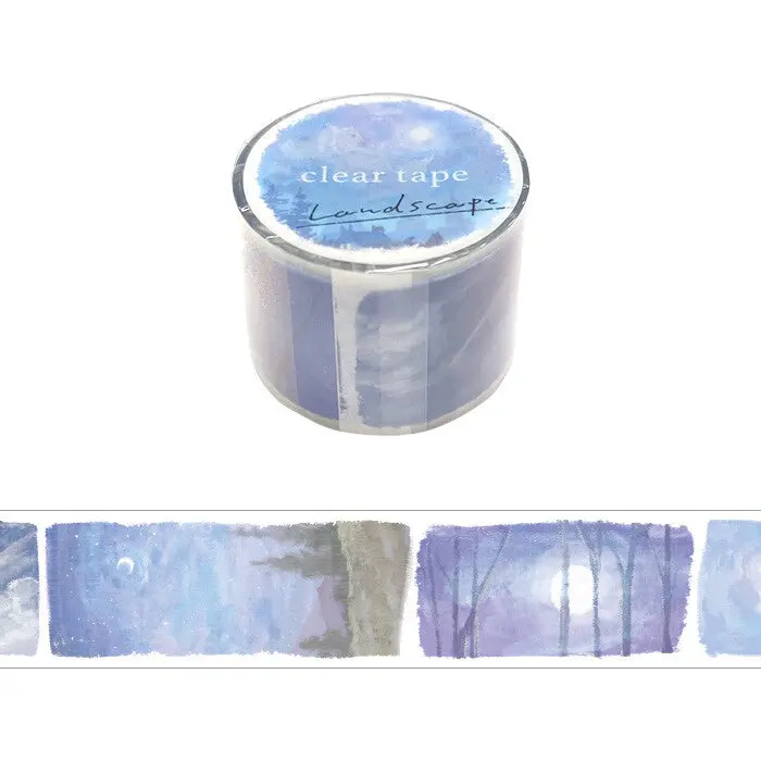 Mind Wave - Washi Tape - Moonlight (Matte Pet) 1