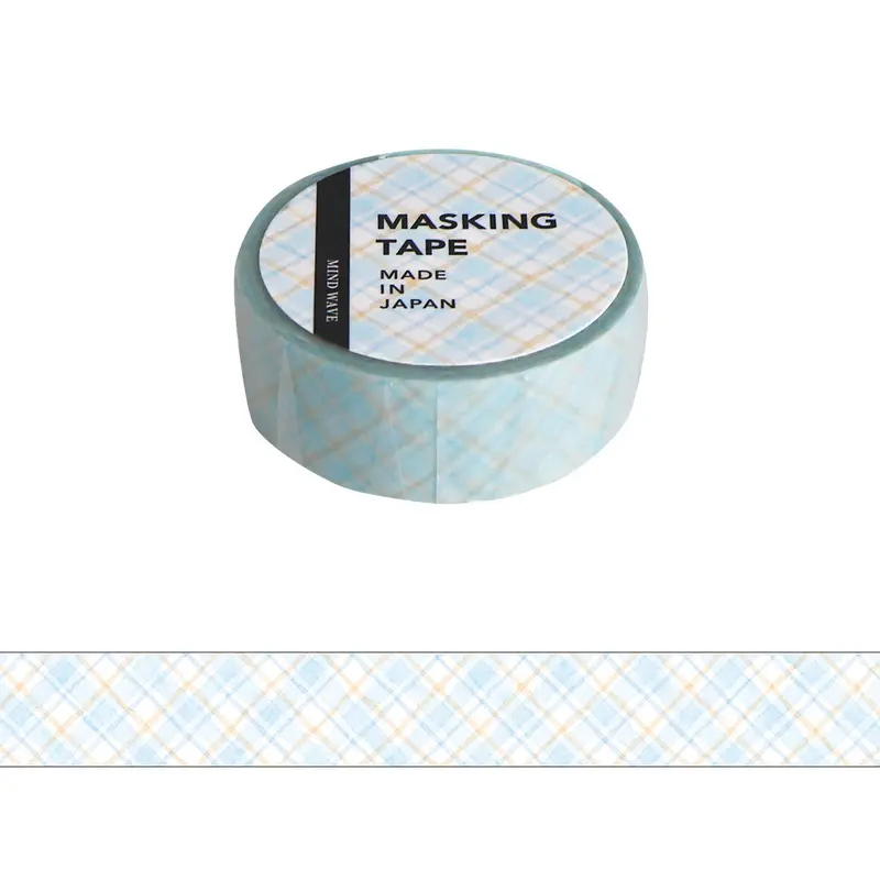 Mind Wave - Washi Tape - Pale Pattern Check 1