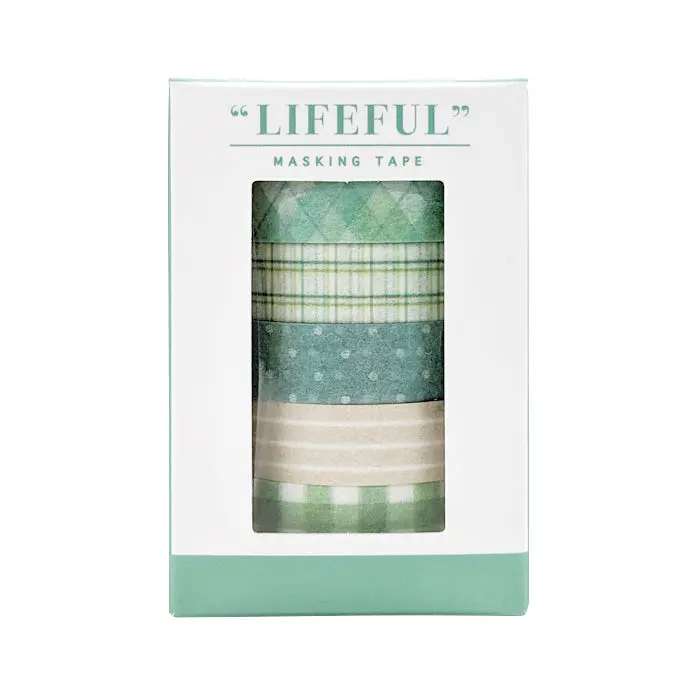 Mind Wave - Washi Tape - Pattern (Green) 1