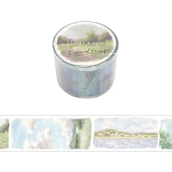 Mind Wave - Washi Tape - Sunlight Filtering Through Trees (Matte Pet) 1