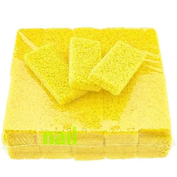 Mini Disposable Pumice Bar (Pack/40Pcs - Yellow) 1