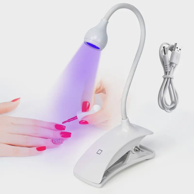 Mini Flexible Led Uv Nail Lights Lamp For Press-On Nail 1